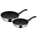 Zestaw garnków WMF ze stali nierdzewnej i plastiku, średnica 24 cm - 28 cm, 2 sztuki - 2739078