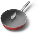 Smeg CKFW3001RDM Wok 30cm Czerwony - 2739192