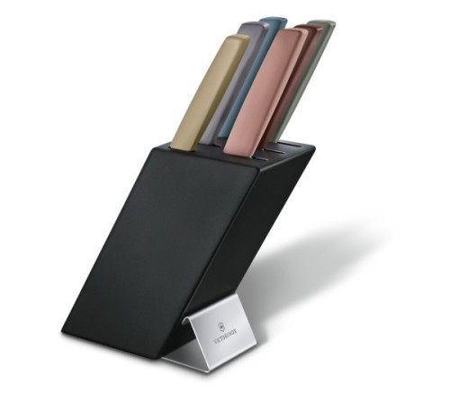 Blok noży VictorinoxV-6.71 86.66 Swiss Modern Knife Block, 6 sztuk, drewno bukowe - 2739837