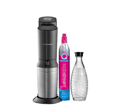 Saturator SodaStream Crystal 3 0 Promopack QC Schwarz z 3 szklanymi butelkami - 2740482