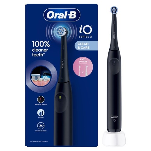 Oral-B iO2 Elektrinis Dantu Šepetelis Night Juodas - 2740559