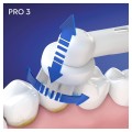Szczoteczka do zębów Oral-B Pro 3 3000 Sensitive Clean niebieska wersja - 2740576