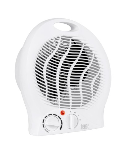TEESA TERMOWENTYLATOR Z WYŁĄCZNIKIEM BEZPIECZEŃSTWA 1KW/2KW BIAŁY TSA8039 - 2740891