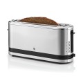 Toster WMF, 2 krążki, kolor srebrny, stal szlachetna, moc 900 W, napięcie wejściowe AC 220-240 V, częstotliwość 50/60 Hz, szerokość 366 mm, głębokość 110 mm, wysokość 156 mm - 2740939
