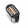 WMF Bueno Pro - 2 Płyty - Srebrny - Stal nierdzewna - Poziomica - Pokrętło - 870 W - 220 - 240 V - 2741033