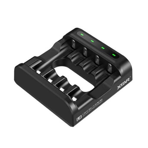 XTAR ŁADOWARKA DO AKUMULATORÓW R03 / AAA ORAZ R6 / AA LI-ION 1,5V / NIMH L4 - 2742030