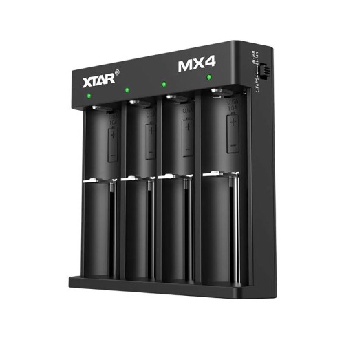 XTAR ŁADOWARKA DO AKUMULATORÓW LI-ION, NIMH UNIWERSALNA MX4 - 2742049