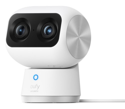 Anker Eufy | Wewnętrzna kamera bezpieczeństwa | S350 | Obiektyw szerokokątny | Blat stołu | Karta Micro SD, maks. 128 GB | Biały - 2742236
