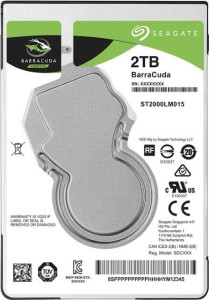 HDD SATA2.5" 2TB 5400RPM 128MB ST2000LM015 SEAGATE
