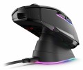 Mysz optyczna RGB Skiller SGM50W czarna + stacja - 2742960