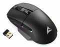 Mysz optyczna RGB Skiller SGM50W czarna + stacja - 2742956