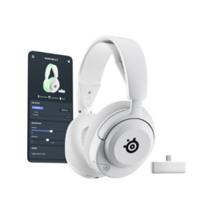SłuchawkiSteelseries Arctis Nova 5X Wireless 61677 Białe