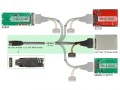 Adapter NVMe Delock M.2 Key M zu U.2 SFF-8639 NVMe Adapter 50cm - 2743418