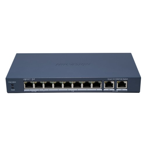 Przełącznik Hikvision DS-3E1310HP-EI(B) - 2743748