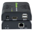 Techly IDATA HDMI-KVM2 przedłużacz KVM Nadajnik i odbiornik - 1125556