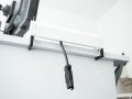 Bachmann DESK 2 Gniazdo stołowe 3-drożne, kolor: Inox - 2744422