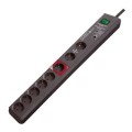 Listwa zasilająca Secure-Tec 8fach, Steckdosenleiste - 2744431