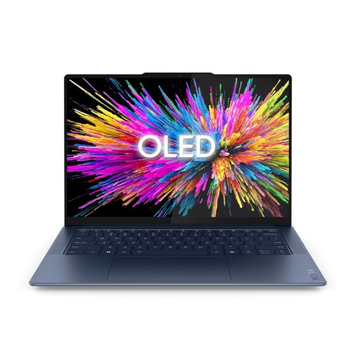Lenovo Yoga Slim 7 14Q8X9 Snapdragon X Elite X1E-78-100 14.5" 3K Touch OLED 500nits Glossy 90Hz 16GB LPDDR5x-8448 SSD512 Qualcomm Adreno GPU 70Wh Win11 Cosmic Blue - 2745067