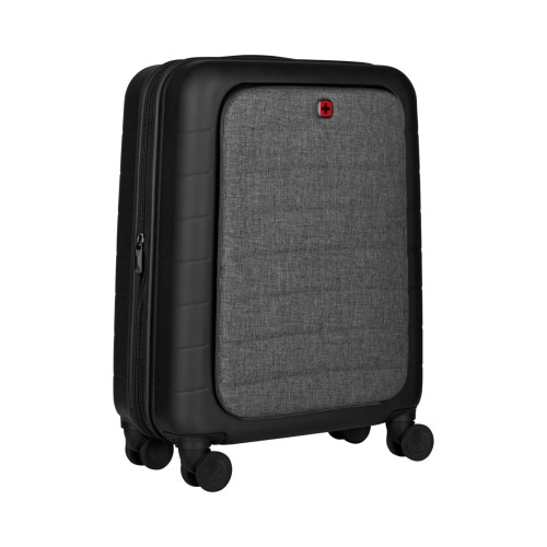 Walizka Wenger Syntry Carry-On - Obrotowa - Twarda strona - Poliester, Poliwęglan, Tworzywo ABS, Szary Wrzos - 35.60cm (14") - 2745329