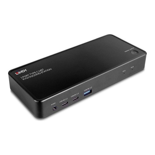 Replikator portów LINDY USB-C do 1xHDMI/1xDP/1xRJ45/3xUSB-A/3xUSB-C/1xAudio - 1626835