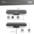 System wideokonferencji DIGITUS 4K ePTZ szeroki kąt 90° Sensor 3.0” 8MP Hi-Fi 2 mikrofony pilot - 1667737