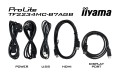 Monitor LED iiyama ProLite TF2234MC-B7AGB - Full HD (1080p) - 22 - 2746082