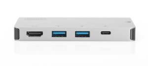 Digitus Wieloportowa podróżna stacja dokująca USB Type-C™, 6 portów