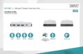 Stacja dokująca podróżna DIGITUS USB Typ C, 6-portów 4K 30Hz, HQ, aluminiowa, srebrna - 1377418