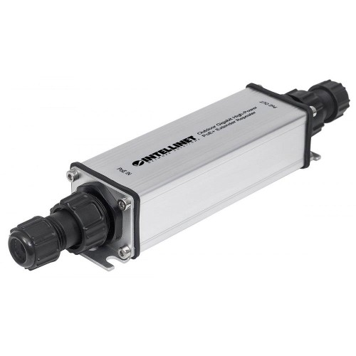 Regenerator Extender Sygnału PoE+ Intellinet Gigabit 1xRJ45 (in) / 1xRJ45 (out), zewnętrzny, IP65 - 694152
