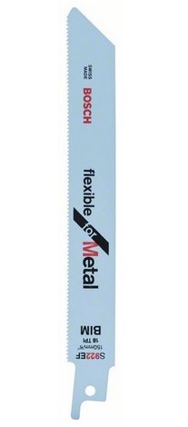 Bosch 2 608 656 028 wyrzynarka, piła wyrzynarkowa oraz ostrze do piły tarczowej Brzeszczot do piły poprzecznej Bimetaliczny 100 szt. - 2747037
