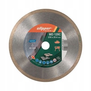 NORTON TARCZA DIAMENTOWA PEŁNA 230mm CLIPPER PRO CERAM