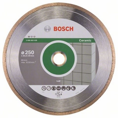 BOSCH TARCZA D.* 250x25,4 PEŁ CERAMIC - 2747084