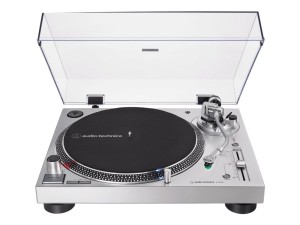 Gramofon Audio-Technica AT-LP120X napęd bezpośredni srebrny