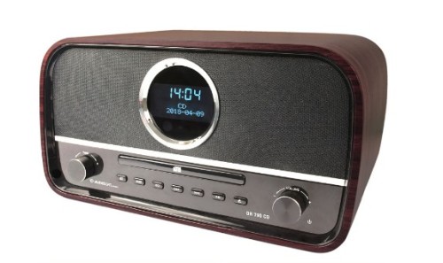 Albrecht DR 790 CD Cyfrowe Radio FM - Bluetooth - Odtwarzacz CD - Słuchawki USB - 4.1 Stereo - Pilot zdalnego sterowania - 2747368