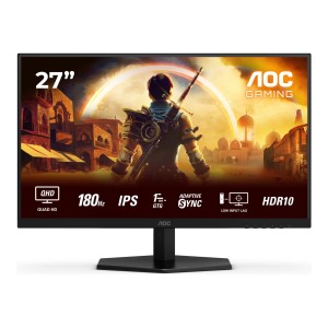 Monitor AOC Q27G42XE 27" IPS QHD 180Hz 1ms 2560x1440 2xHDMI Czarny