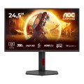 Monitor AOC Q25G4SR, 24,5 cali, IPS, Złącze QHD, 16:9, 300 Hz, 1 ms, 2560 x 1440 pikseli, 400 cd/m2, Ilość portów HDMI: 2, Czarny - 2733428