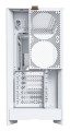 Obudowa PC Montech HS02, Midi-Tower, ATX, Szkło hartowane, ARGB - biała - 2747545