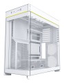 Obudowa PC Montech HS02, Midi-Tower, ATX, Szkło hartowane, ARGB - biała - 2747543