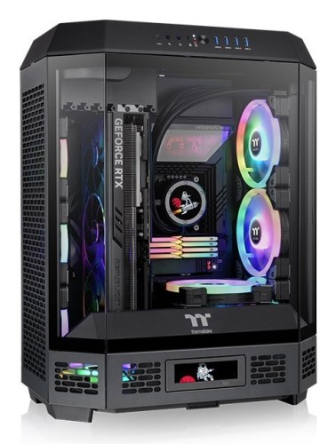 Obudowa Thermaltake The Tower 600 Midi Tower czarna retail - 2592726