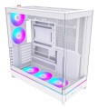 Obudowa PC Montech HS02 PRO, Midi-Tower, ATX, Szkło hartowane, ARGB - biała - 2747555