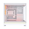 Obudowa PC Montech HS02 PRO, Midi-Tower, ATX, Szkło hartowane, ARGB - biała - 2747558