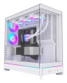 Obudowa PC Montech HS02 PRO, Midi-Tower, ATX, Szkło hartowane, ARGB - biała - 2747556