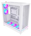 Obudowa PC Montech HS01 PRO, Midi-Tower, ATX, aRGB, Szkło Hartowane - biała - 2747565