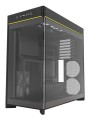 Obudowa PC Montech HS02, Midi-Tower, ATX, Szkło hartowane, ARGB - 2747572
