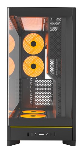 Obudowa PC Montech HS02 PRO, Midi-Tower, ATX, Szkło hartowane, ARGB - 2747577