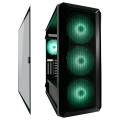 LC-Power Gaming 804B - Midi Tower - obudowa PC - ATX - micro ATX - Mini-ITX - Metal - Plastik - Szkło hartowane - 16 cm - 2592822