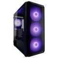 LC-Power Gaming 804B - Midi Tower - obudowa PC - ATX - micro ATX - Mini-ITX - Metal - Plastik - Szkło hartowane - 16 cm - 2592812