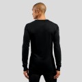 Bluza termiczna Odlo Active Warm Eco BL Top Crew Neck LS - black - 2747683