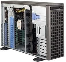 Obudowa Supermicro SC747 BTQ-R2K04B - Tower - 4U - Erweitertes ATX - SATA/SAS - Hot-Swap 2000 Watt - Schwarz