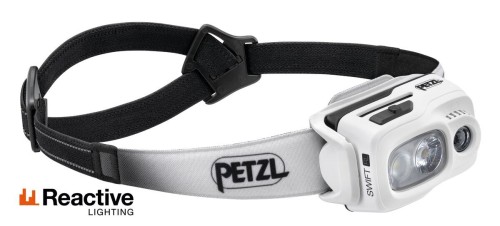 Petzl SWIFT RL Czarny, Biały Latarka czołowa LED - 2747824